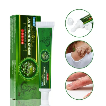 

2Pcs Skin Problems Treatment Eczema Herb Cream Antibacterial Ointment Dermatitis Plaster Chinese Herbal Ointments 20g K10003