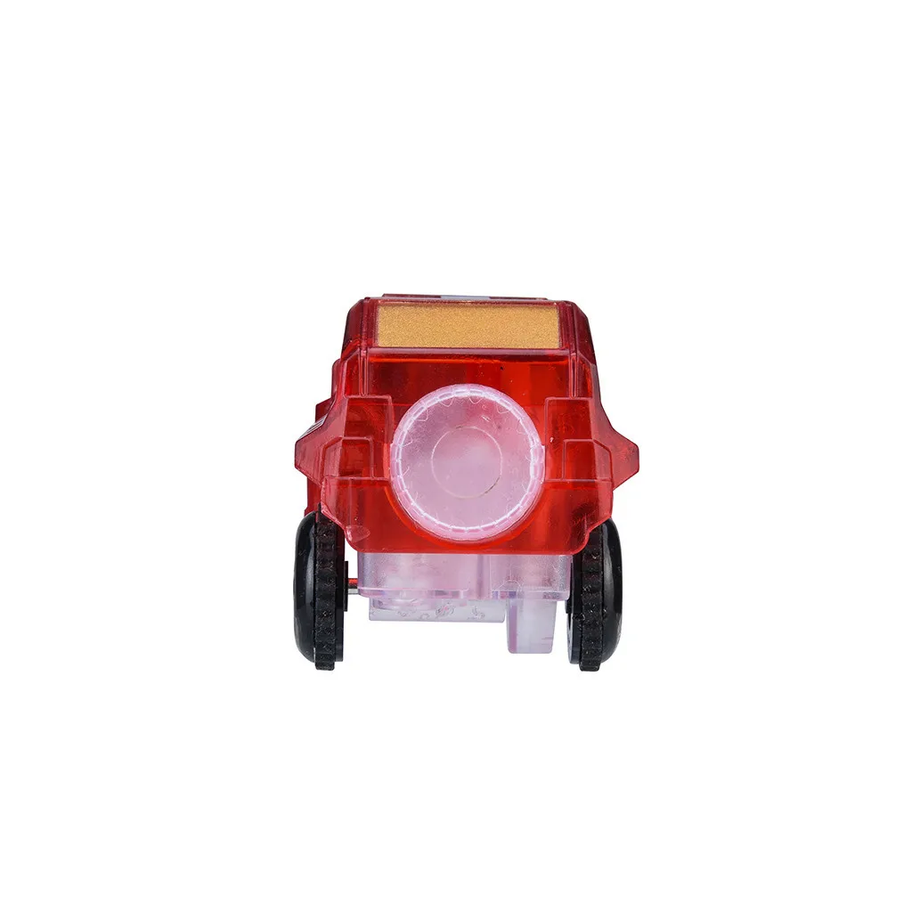 Electronics Special Car For Magic Track Toys With Flashing Lights Educational Kid Railway Luminous Machine Track Car Xmas Gifts