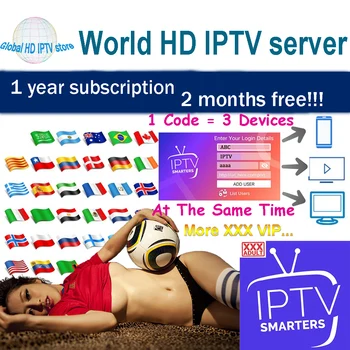 

world HD IPTV Subscribe Adult IPTV Europe Spain tv box MAG X96 M3U Android IPTV smarter support 3 devices