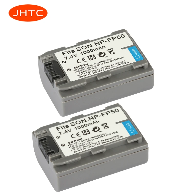 Батарея NP FP50 NP-FP50 для sony DCR-HC30 40 43E 65 85 94E 96 DCR-SR30 NP-FP30 NPFP50 FP60 FP70 FP71 мА/ч. Аккумулятор 1000 мАч