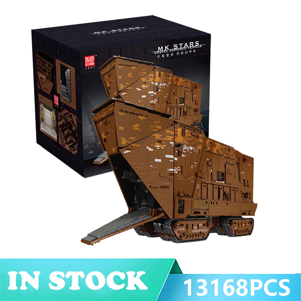 Mould King Star Toy Wars The Cavegod UCS Sandcrawler Model Sets Assemble Bricks Kids Educational DIY Toys Christmas Gifts | Игрушки и
