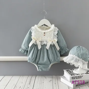 

Children's Clothing 2020 Winter New Baby One-Piece Suit Fleece-Lined Warm Baby Romper Crawling Clothes Baby Girl Romper