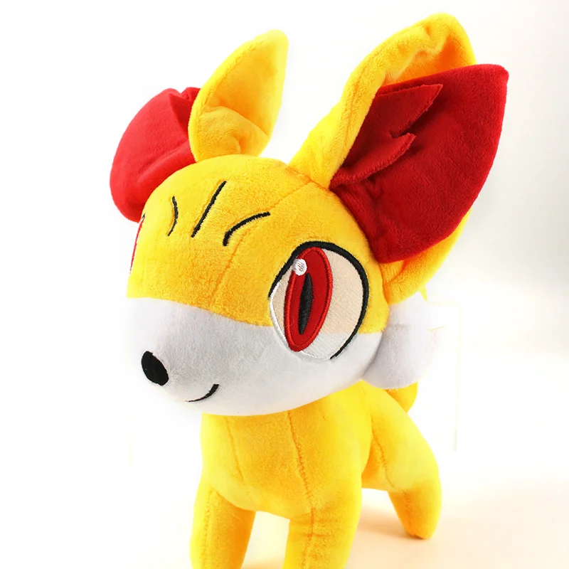 34 см мультфильм аниме Fennekin чучело Плюшевые игрушки Peluche кукла детские игрушки подарок на день рождения для детей