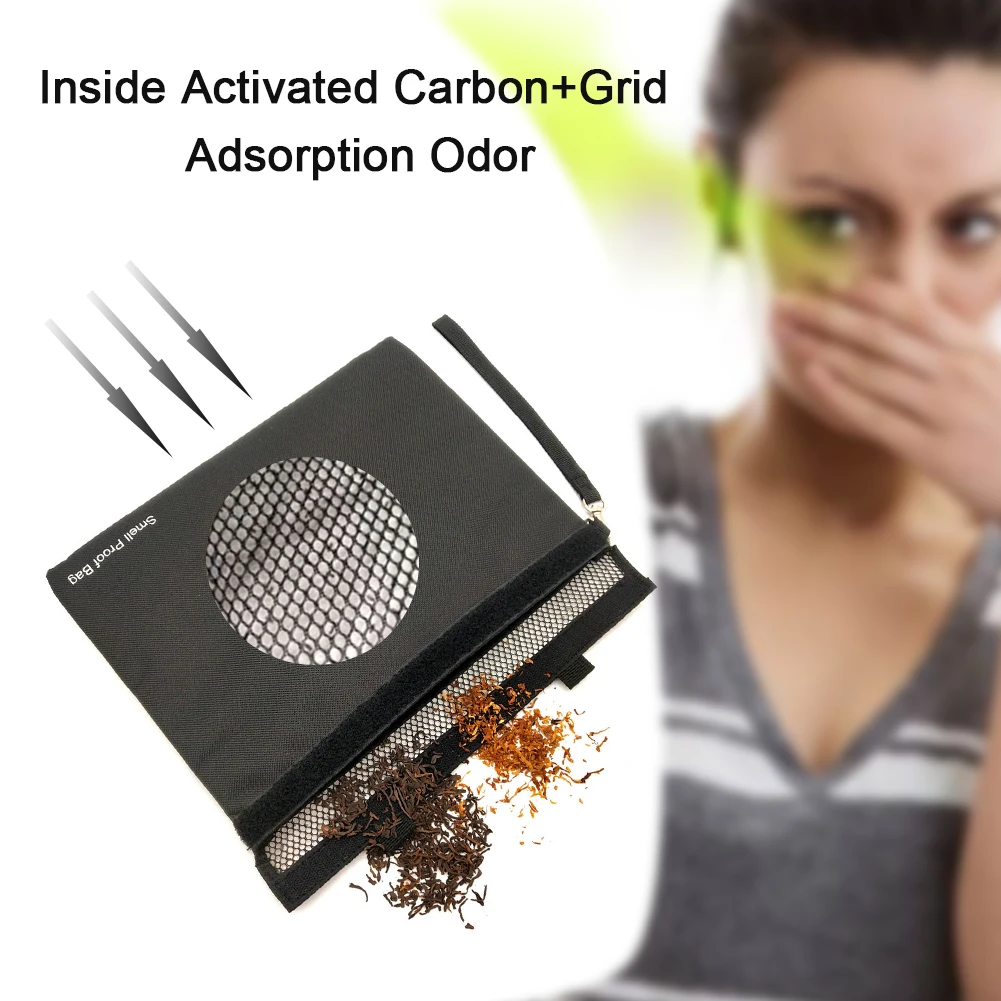 Smell Proof Bag Odor Protection Travel Portable Tea Tobacco Pouch Container Smoking Storage Magic Sticker Home Coffee Waterproof Smell Proof Bag Odor Protection Travel Portable Tea Tobacco Pouch Container Smoking Storage Magic Sticker Home Coffee Waterproof