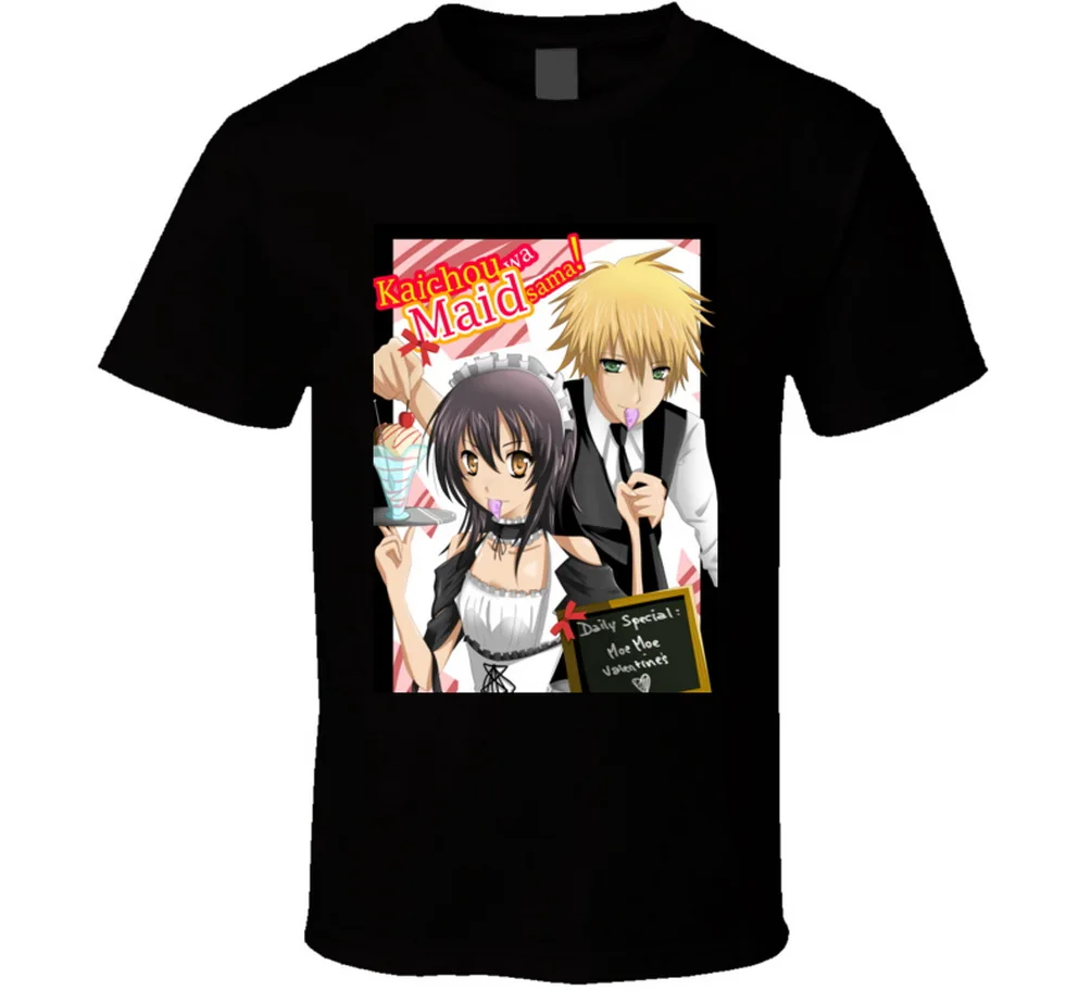 New Maid Sama Anime Tv Show Poster Men'S T-Shirt Clothing Size S-2Xl Outdoor Wear Tee Shirt |