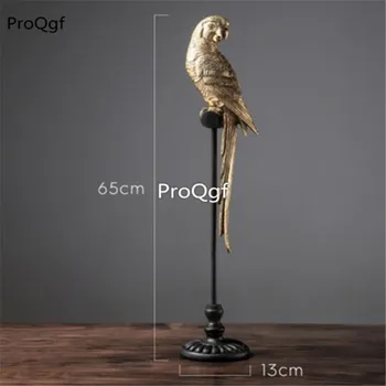 

Ngryise 1Pcs A Set resin parrot statue craft gift