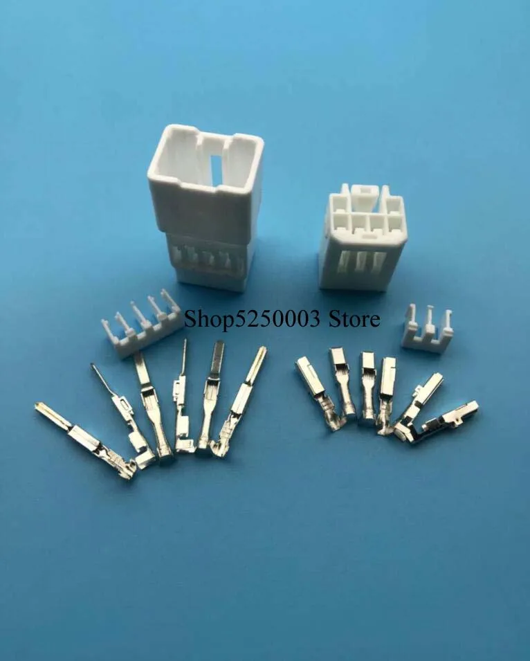 10 шт./лот 6 контактный гнездовой штекер MG651044 MG 651044 автомобильный проводной