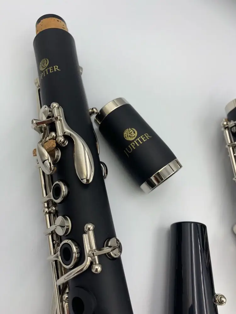 Clarinet Woodwind Instrument JUPITER JCL-700NQ B-flat Tune Professional Woodwind Instruments Clarinet Black tube With Case Accessories