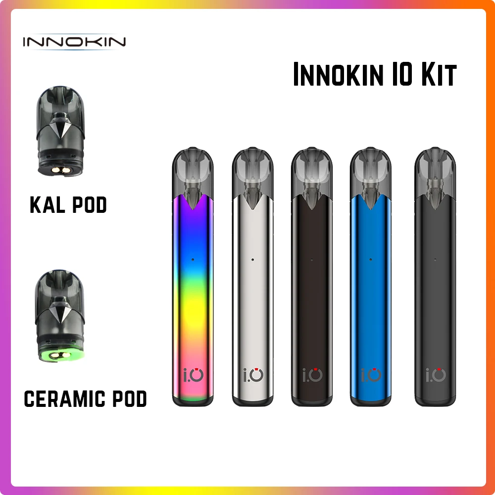 Оригинальный набор Innokin IO Pod Vape I.O аккумулятор 310 мА/ч с 0 8 мл 1 4 Ом керамический