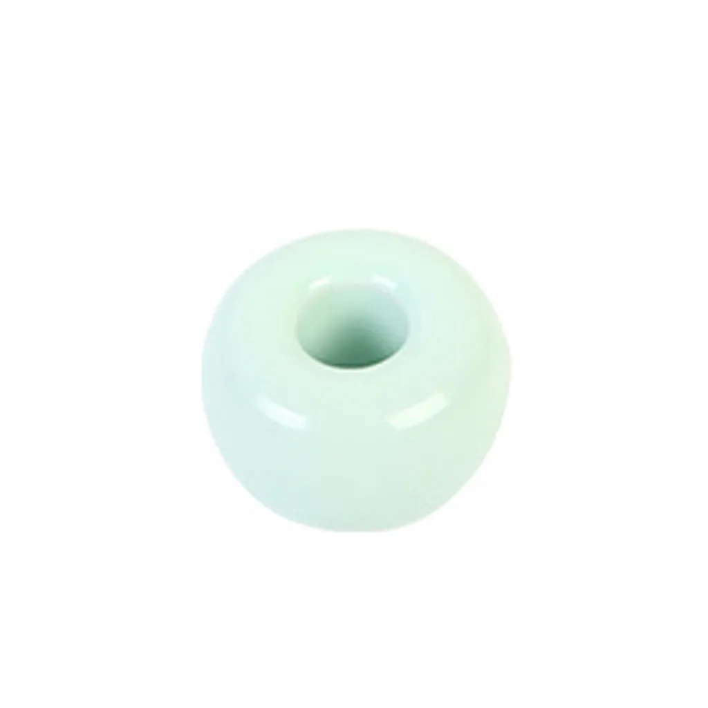Высококачественный держатель для зубных щеток ручной работы керамический мини держатель для зубных щеток простой керамический держатель для зубных щеток против скольжения - Цвет: Зеленый