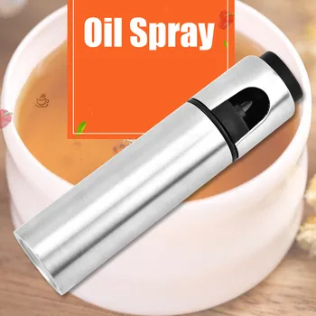 

Kitchen Oil Spray Squeeze Bottle Push-type Oil Dispenser Glass Pot Leak-proof Drops Seasoning Kettle BBQ Tool Vinegar Sprayer
