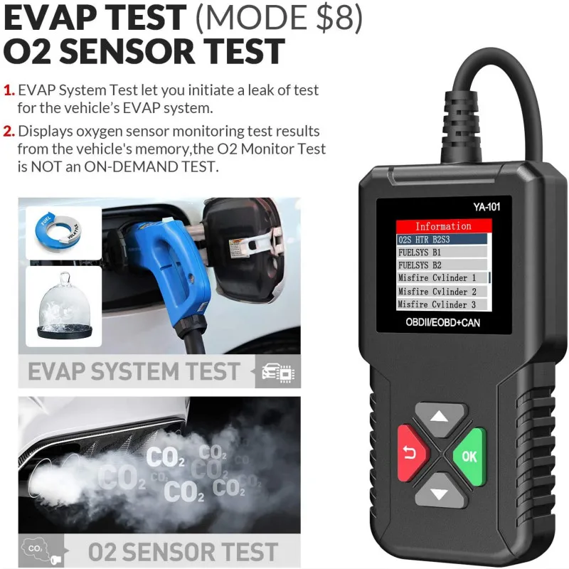 YA101 OBD2/EOBD считыватель кодов USB бесплатное обновление Авто OBD2 сканер инструмент Поддержка Графика Datastream PK Cr319 AD310 Elm327 CR300 | Автомобили и мотоциклы | АлиЭкспресс