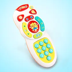 2019 новая детская имитация ТВ пульт дистанционного управления мобильный телефон обучающая игрушка для детей музыкальная обучающая игрушка