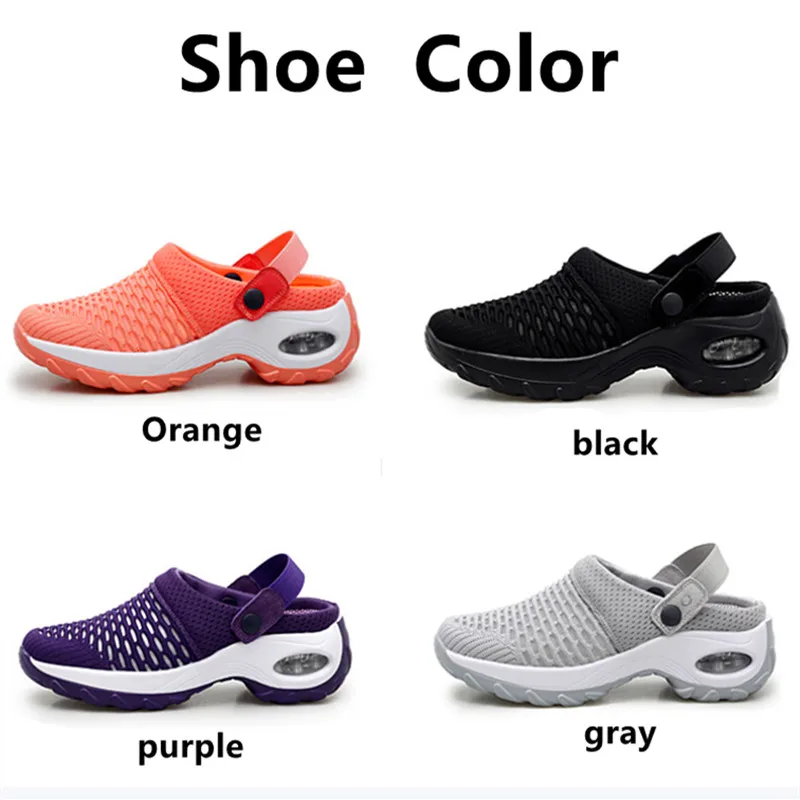 Women Casual Increase Cushion Sandals Non-slip Platform Sandal Mesh Outdoor Walking Slipper women sandals