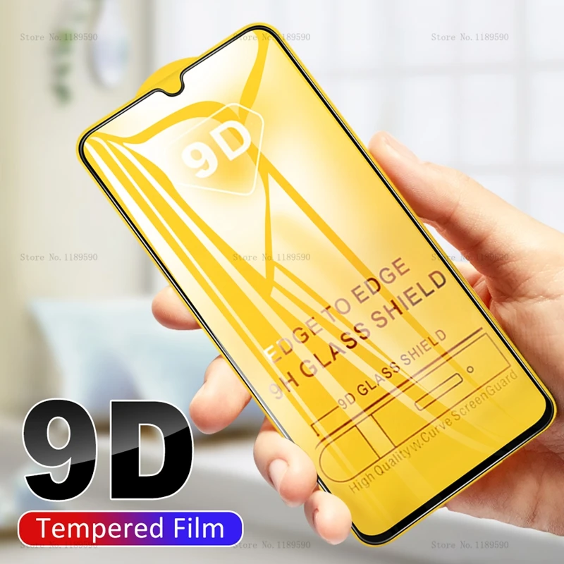 

9D Full Glue Samsun A70 Glass For Samsung Galaxy A50 A40 A30 A60 A80 A90 Protective Glass On Galax A 50 70 M 30 M10 M20 M30 Film