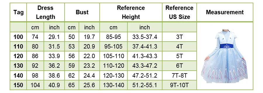 Платье принцессы Эльзы для девочек; Детский костюм с цветочным рисунком; комплект из 2 предметов «Снежная королева»; вечерние платья Эльзы на день рождения, Хэллоуин, маскарадный костюм Анны
