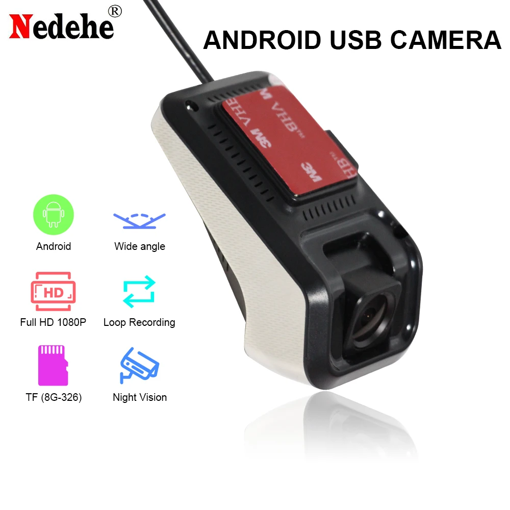 ADAS 1080P Night Vision Car USB DVR Dash Camera Video Recorder For Android Radio Head Unit | Автомобили и мотоциклы