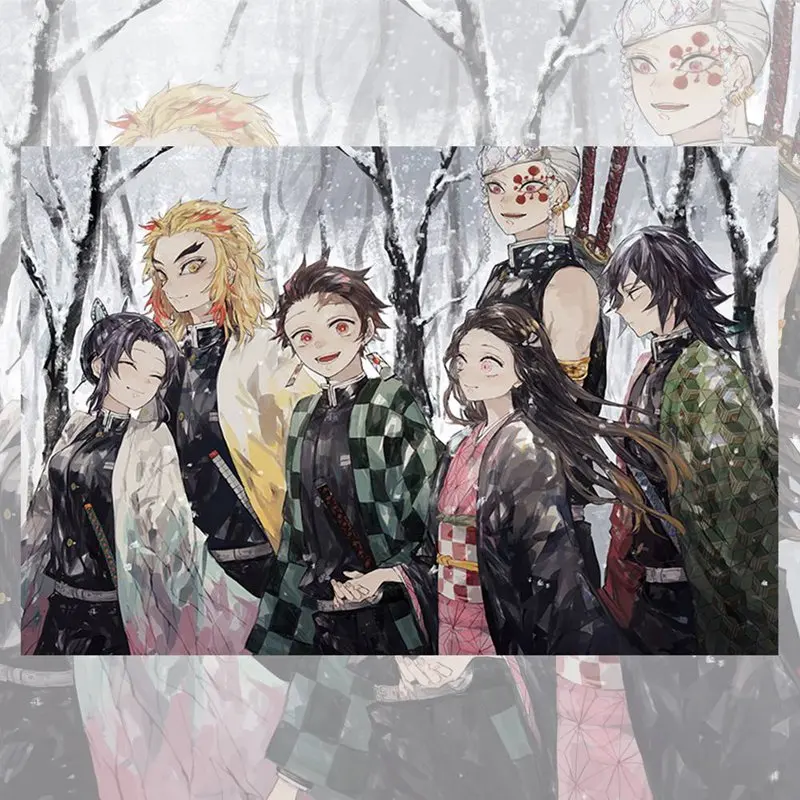 Новая аниме головоломка демон Slayer Kimetsu No Yaiba игрушка 300 штук мультфильм взрослые