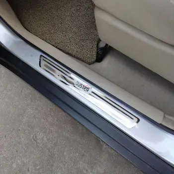 

For Car-Styling Accessories Dacia duster renault 2010-2020 door sill Stainless Steel Scuff Plate Protector car Styling Sticker