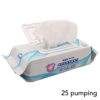 

25pcs / Box Medical Disinfection Portable Swabs Pads Wipes Antiseptic Cleanser Cleaning Sterilization First Aid Home