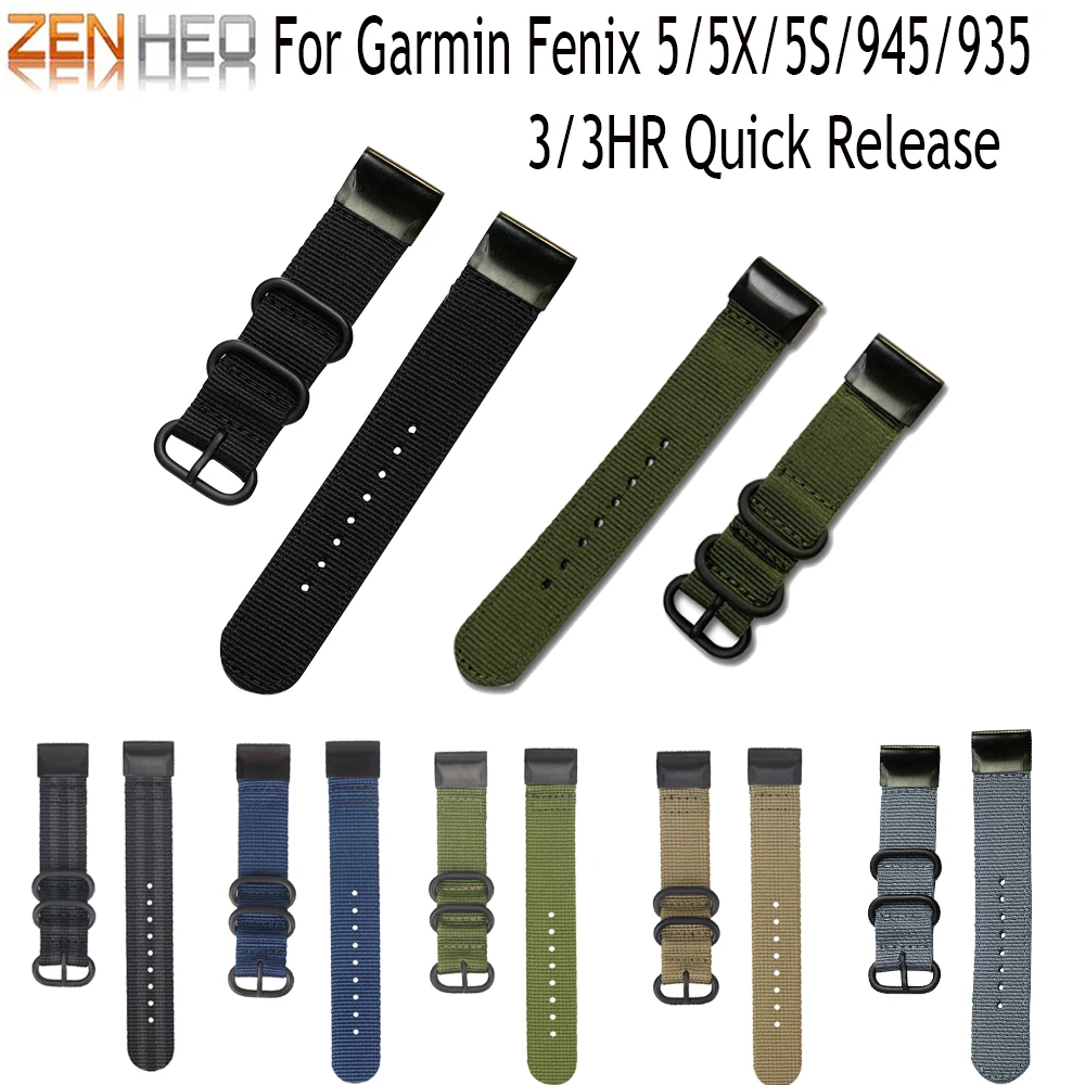 ДЛЯ Fenix 5X ремешок для часов для Garmin Fenix 3/3 HR 5/5s часы Quick Release Easyfit наручный ремешок для Garmin Forerunner 945/935