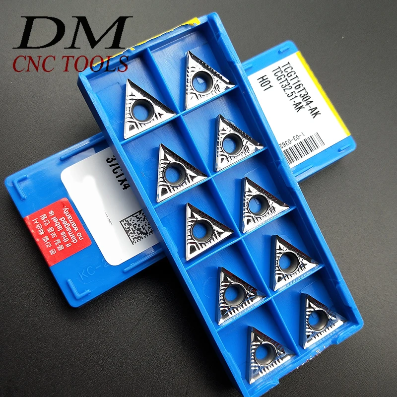 50pcs RCGT1003M0-AK H01 High quality machining lathe CNC carbide Inserts tool