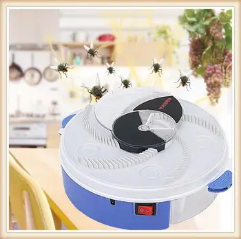 

Home Electric Flycatcher Fan Fly Insect Catcher Trap Flies Fly Killer Fly Trapping Rotated Fly Catcher Insect Fan Fly Traps USB