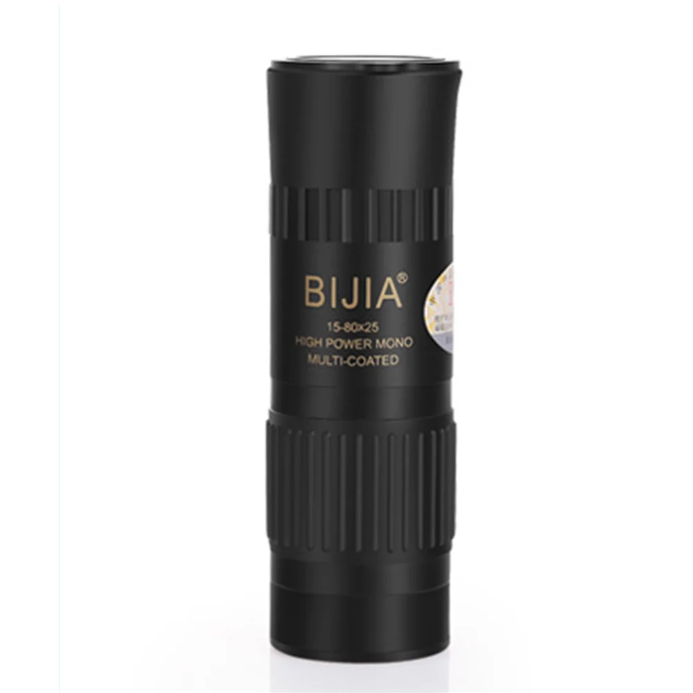 BIJIA 15-80x высокой четкости зум окуляр высокой мощности Монокуляр Карманный ночного видения концертный телескоп
