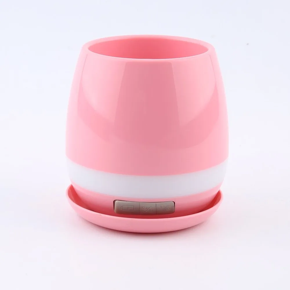 Smart Bluetooth music Flower горшки сенсорный Управление стерео Динамик для Офис украшения