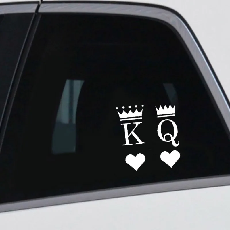 Автомобильные наклейки King Queen водонепроницаемая виниловая автомобильная пленка