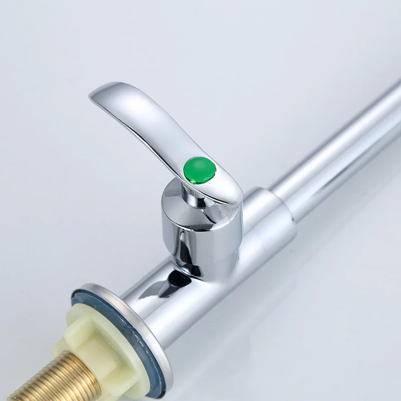 Washbasin Faucet Kitchen Faucet Seat-in Type Cold Vertical Vientiane Tube Quick-open Faucet Single-link Material Copper
