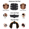 EMS-Estimulador muscular de cadera para Fitness, levantamiento de glúteos, brazos abdominales, piernas, entrenador, pérdida de peso, masaje adelgazante corporal con almohadillas de Gel ► Foto 3/6