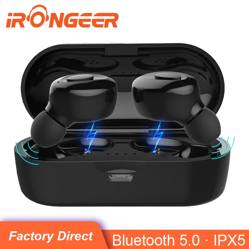 

Bluetooth Headphones For Xiaomi Redmi Wireless Earbuds Earphone 5.0 TWS Earphones Noise Cancelling for Samsung S10