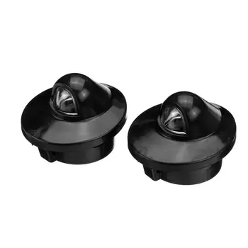 

Black Lamps Cover Exterior 1 Pair Cover F37Z-13550-AA For Ford Trucks Practical
