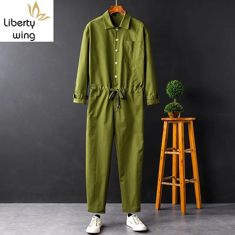 loose fit long sleeve jumpsuit
