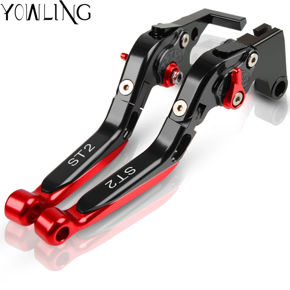 

Motorcycle Accessories Extendable Adjustable Handle Levers Brake Clutch Lever For Ducati ST2 1998 1999 2000 2001 2002 2003