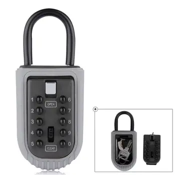 

10-Bush Button keybox key lock box key storage box(026)
