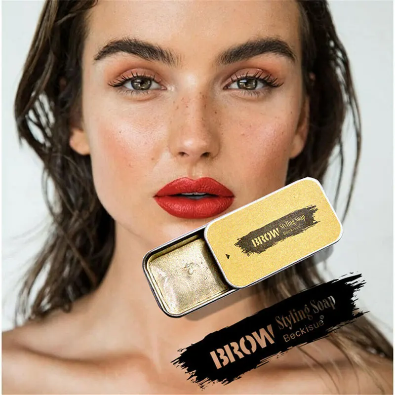 3D Feathery Brows гель-мыло для макияжа длительное средство для увеличения бровей Гель для настройки бровей водостойкая помада-ТИНТ косметика