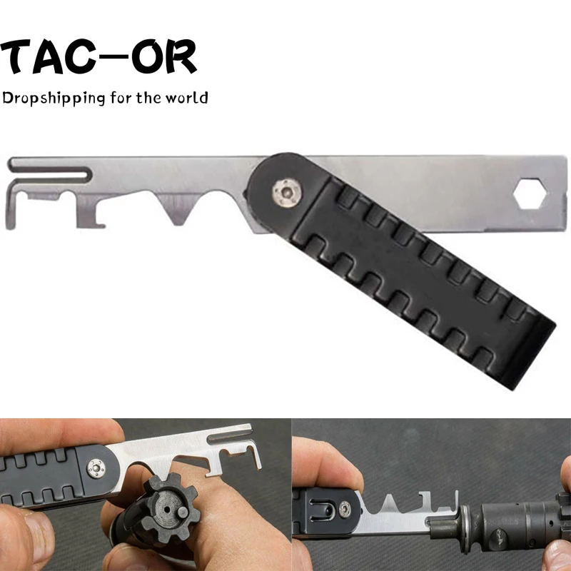 

Tactical Rifle AR15 Bolt Cleaning Tool kit BCG Carbon Removal Scraper for Hunting .223 5.56 AR15 AVAR15S Rifle Accessories