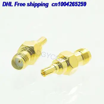 

DHL 100pcs Conversion Adapter CRC9 male to SMA female F RF connector for 3G USB modem adapter connector 22cs