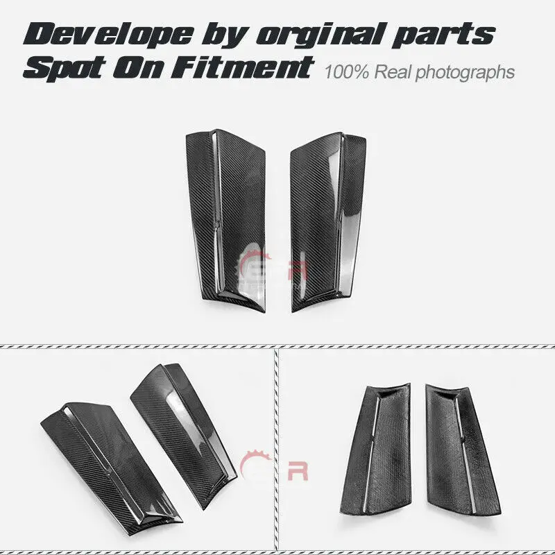

For Mini Cooper R56 Ver.2.11/2.12 AG-Style Carbon Fiber Side C-Pillar Trim Kits Bodykits Car-styling