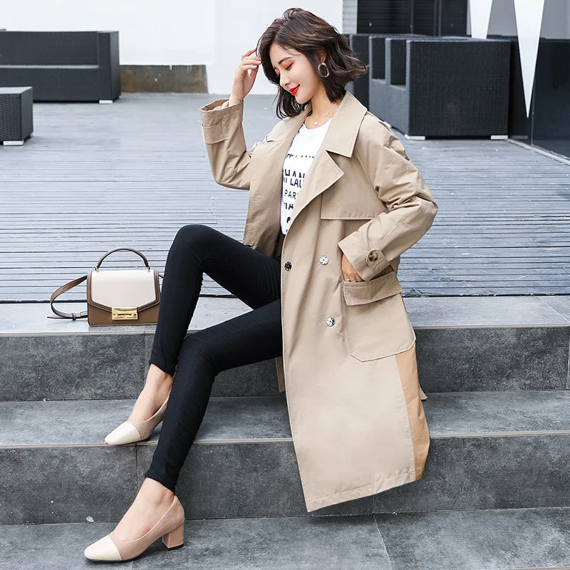 

2018 Autumn Long Sleeve Mid-length Joint Casual Fashion Comfortable Trend