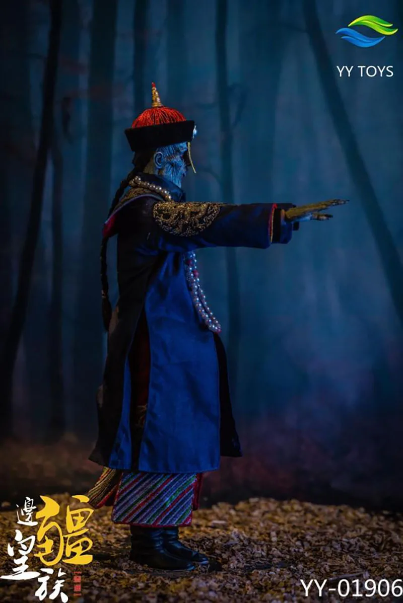 1/6 Sca полный набор игрушек для YY, 01906, дядюшка, зомби, Frontier Royals, Династия Цин, фигурка, обычные игрушки для фанатов, коллекция, подарок, нормальный вер