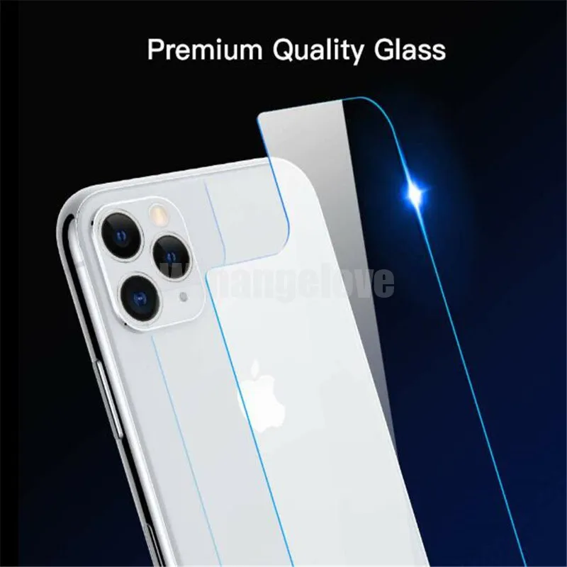 300pcs Rear Back Tempered Glass Ultra Thin Touch Anti Scratch Screen