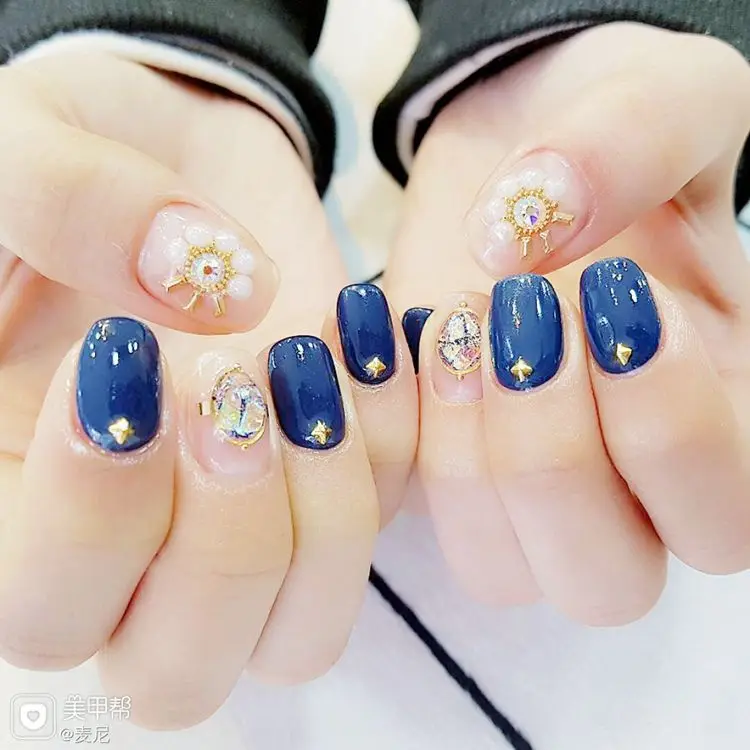 1000 New Style Japanese-style Dull Polish Rivet Accessories Metal Manicure Decorations Manufacturers Wholesale Nail Sequins Stic