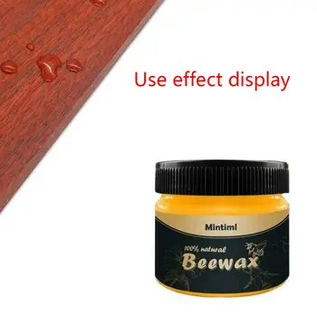 

Wood Seasoning Beewax Home Cleaning Furniture Care Polished Waterproof and Wear-resistant Wax