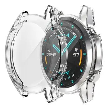

Soft TPU Screen Protector Full Cover Protective Case for Hua-wei Watch GT2