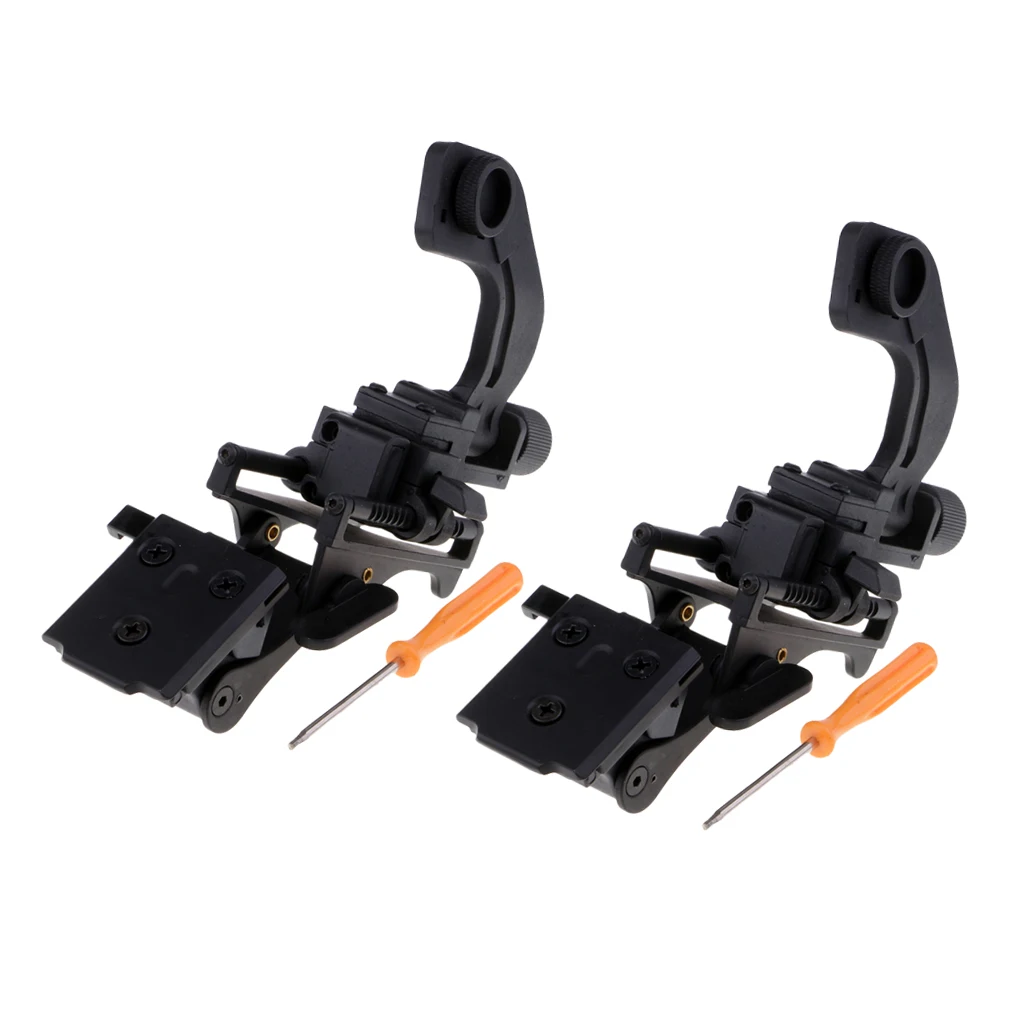 

2x Aluminum Alloy Goggles Holder For PSV-14 FAST MICH Helmet Mount