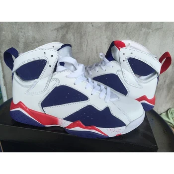 

High Quality 7 7s Bordeaux Hare Olympic Tinker Alternate Men Basketball Shoes 7s Sweater UNC Blue Raptors Sneaker Without Box