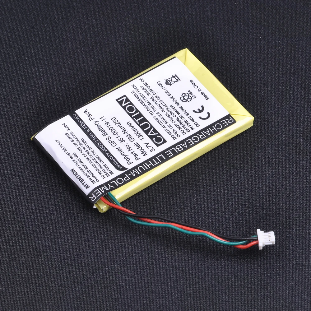 1 шт 1300mAh 3 7 V GPS SAT Аккумулятор для Garmin Nuvi 200 200W 205 205W 205T 205WT 250 252W 255 255T 255W 255WT 260 260W 260WT